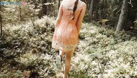 Forest Quickie With Lusty 19 Year Old - Outdoor Sex MV