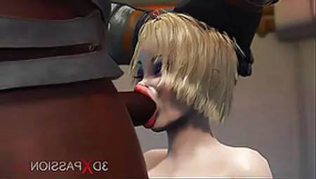 Alien Monster Fucks Hard A Young Blonde In The Sci-fi Lab