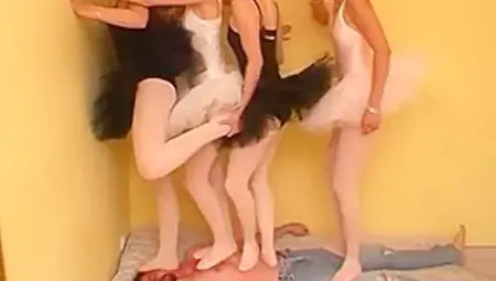 Ballerinas Trample Him Into Submission