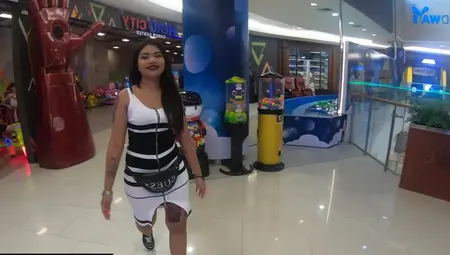 Thai Amateur Teen Girlfriend  Plays With A Vibrator Toy After A Day Of Fun