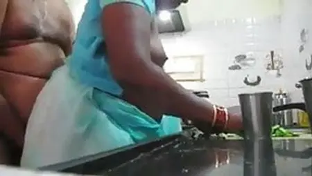 Tamil Milf Fucked In Kitchen