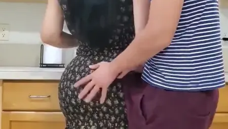 Voluptuous Amateur Mom Is Approached By Teen Stepson Who Wants To Play