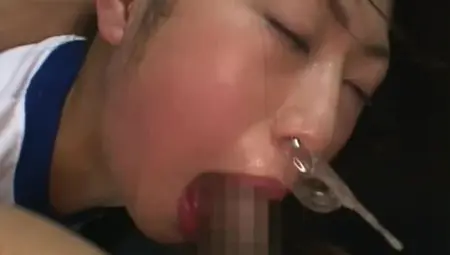 Japanese Schoolgirl Deepthroat 03