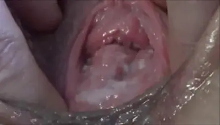 Close Up Of Her Wet Very Wet Pussy