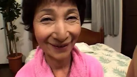 Lustful Japanese Granny Eager To Satisfy Her Need For Cock