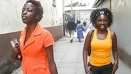 Street Pick-up Banter Ends In Oral 69 &ndash; Black Lesbian Make Out