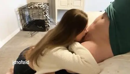 Adorable Amateur Fiance Just Wanted Some Cum Before Running Errands