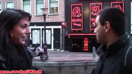 Amsterday Hookers Threeway Action