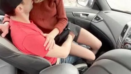 Fiance Hooks Up Secretly With Friend And Fucks Him Into The Vehicle / Outside Vehicle Sex / Cummed