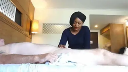 Naughty Ebony Massage