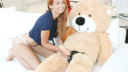 Exxxtra Small - Immature Spinner Caught Fucking A Teddy Bear - Kadence Marie