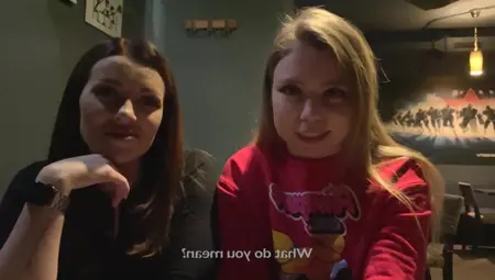 I Pick Up 2 Sisters In A Bar, Screwed And Cum In Mouth