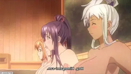 Really Hot Genderbend Amazing Hard Sex Crazed Lesbian Bath With Subtitles
