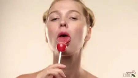 Sweet Cock In My Mouth - Lollipop Blowjob