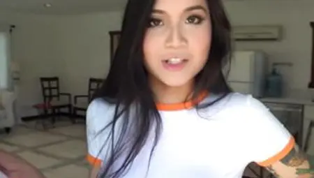 Busty Asian Brenna Sparks Will Take A Dick To Not Get Evicted