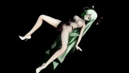 HENTAI INSECT SEX MMD 3D ANIME NSFW SOFT GREEN HAIR COLOR EDIT SMIXIX