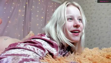Blonde Teen Home Alone Masturbating