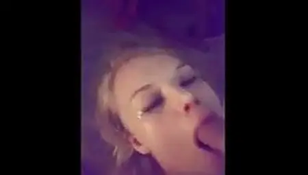 One Night Stand With A Blonde Cum Slut After Party