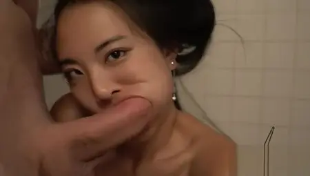 Stunning Asian Tart Was Fucked In Her Throat