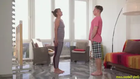 Mom Gets Rough Fucked By Yoga Instructor