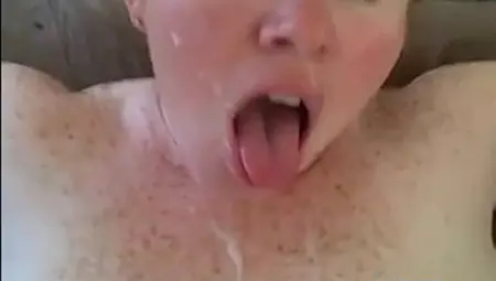 Freckled Redhead Facial Compilation