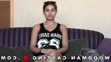 Sarah Cute Hungarian Teen Very First Anal Casting