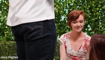 Two White Chicks Having Fun A Massive Black Cock