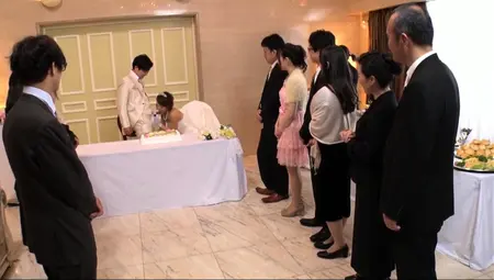 Lustful Japanese Friends Enjoy Wild Group Sex At A Wedding