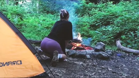 Real Sex In The Forest. Fucked A Tourist In A Tent