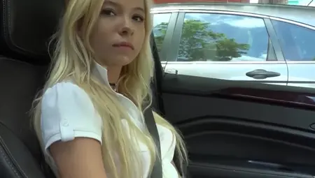 Petite Blonde Daughter Fucks Step Dad After Getting In Trouble At School!