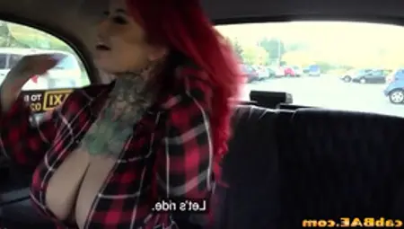 Chubby Redhead Pounded By Taxi Driver After Giving Head