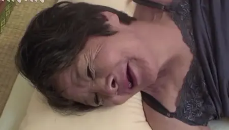 Old Asian Woman Is Being Fucked After Giving That Man A Blowjob