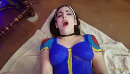 Bodypaint: Fucking Snow White To Orgasm
