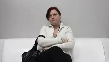 Obese Czech Aged With Red Hair, Monika Went To A Porn Movie Casting To Have Some Joy