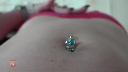 Sexy Pierced Belly Button Fetish
