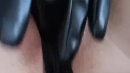 Inside Dripping Underwear Masturbation With Glove Till Orgasm