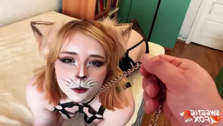 Foxy Redhead In Kinky Cosplay Takes Deep And Hardcore Pounding