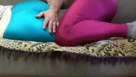 Fucking Amputated Ex-Wife Into Pants And Cumming On Her Gigantic Booty