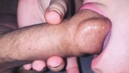 Slurping And Sucking On A Slippery Soft Cock