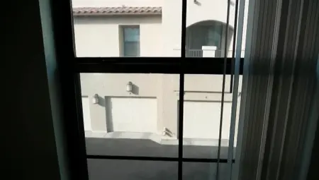 She Pays Rent On Her Knees In View Of The Neighbors