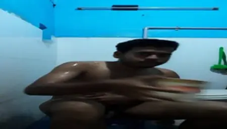 Tamil BOY Bathing 1