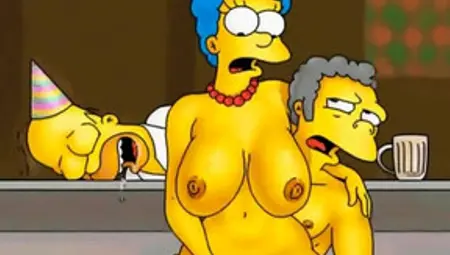 Marge Simpson Real Cheating Wife