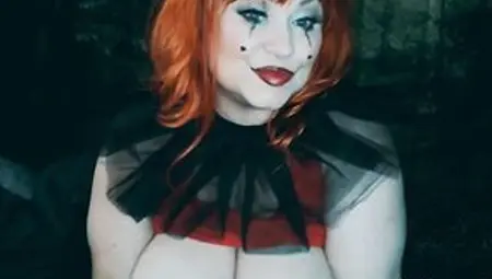 Hot Clown With Large Titties