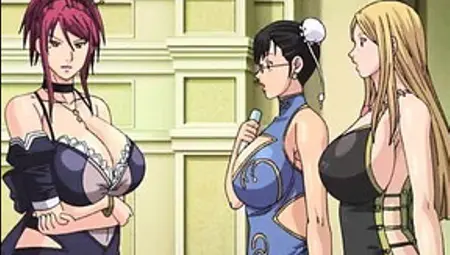Bigboobs Anime Maids Gangbang By Her Boss