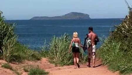 Lovers Meets Stranger On The Beach And Have Sex With Him Where Anything Goes