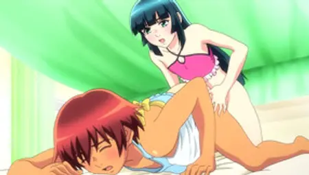 Two Girls In Love Get Together And Strapon Fuck In An Anime Cartoon