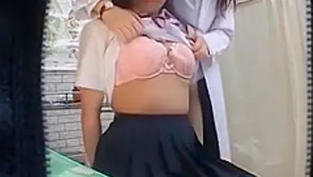 Japan School Breast Exam Gyno Doctor