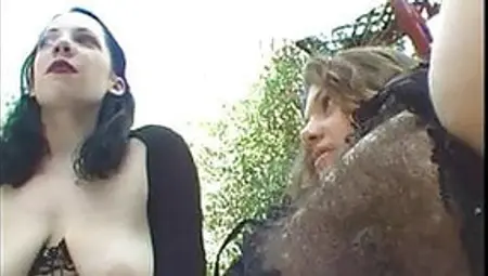 Kathryn Marie Fucks A Hairy Chick With A Strapon