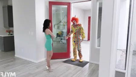 Kinky Clown Sex With Adorable MILF Starlet Alana Cruise