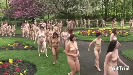 Nude Group Of Women All Together